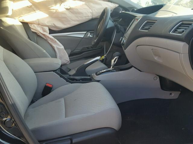 19XFB2F81FE246780 - 2015 HONDA CIVIC EX შავი ფოტო 5
