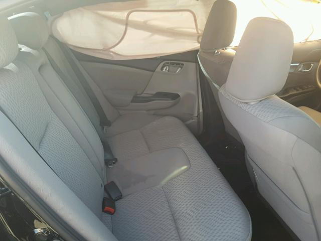 19XFB2F81FE246780 - 2015 HONDA CIVIC EX შავი ფოტო 6