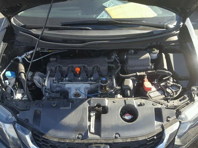 19XFB2F81FE246780 - 2015 HONDA CIVIC EX შავი ფოტო 7