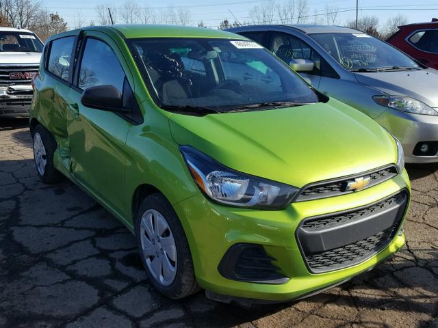 KL8CB6SA5GC624992 - 2016 CHEVROLET SPARK LS GREEN photo 1