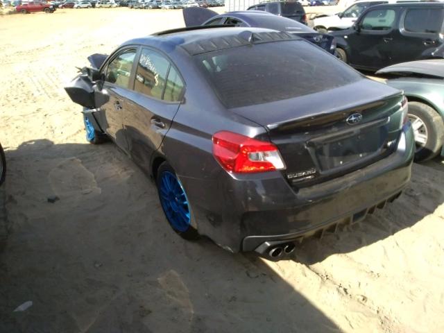 JF1VA1J67F8809619 - 2015 SUBARU WRX LIMITE GRAY photo 3