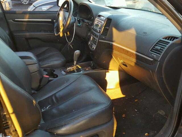 5NMSH73E08H219926 - 2008 HYUNDAI SANTA FE S 黑色 照片 5