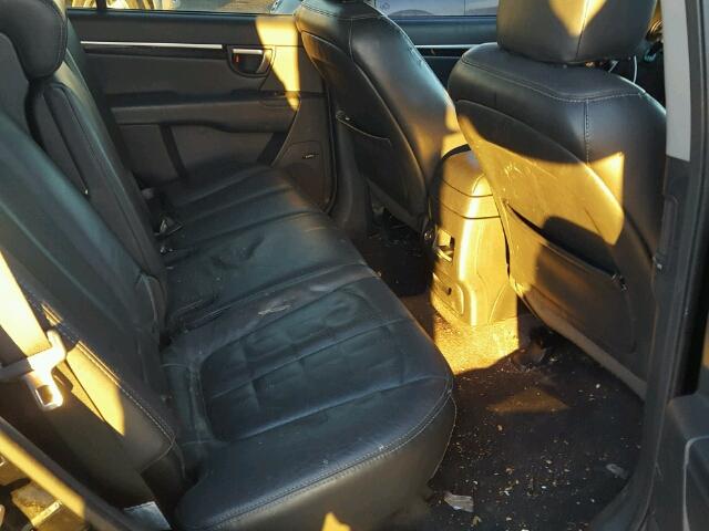 5NMSH73E08H219926 - 2008 HYUNDAI SANTA FE S 黑色 照片 6