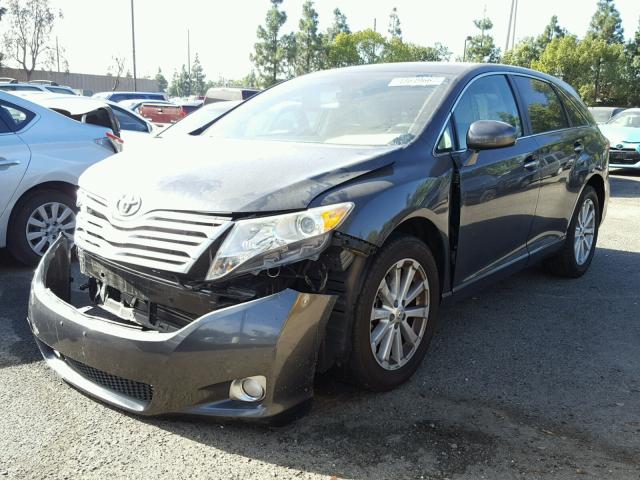 4T3ZA3BB9AU028039 - 2010 TOYOTA VENZA BASE CHARCOAL photo 2