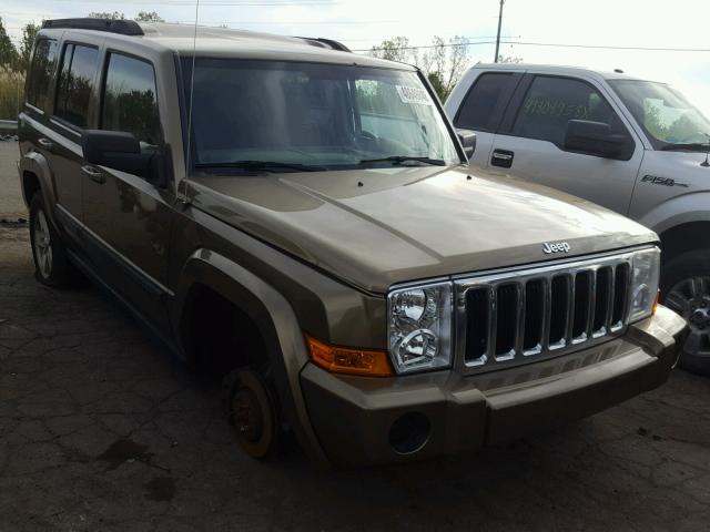 1J8HG48K68C230706 - 2008 JEEP COMMANDER GREEN photo 1