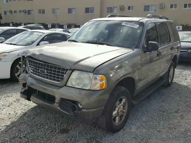 1FMZU63K35UB12234 - 2005 FORD EXPLORER X GRAY photo 2