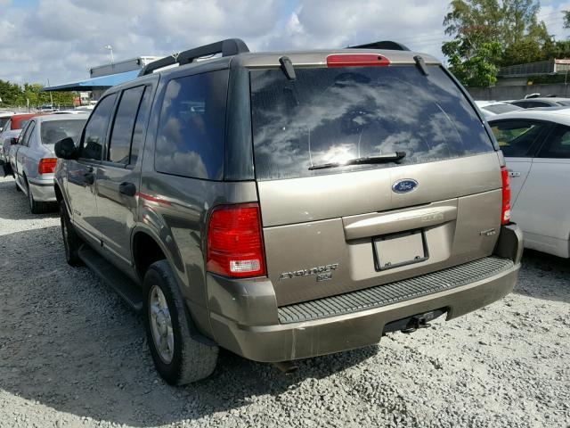 1FMZU63K35UB12234 - 2005 FORD EXPLORER X GRAY photo 3