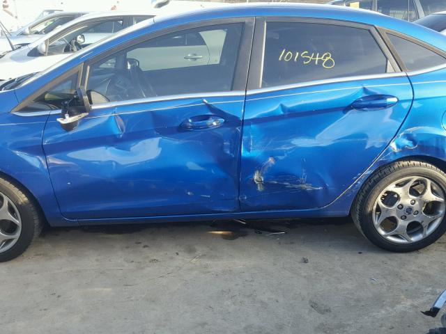 3FADP4CJXBM134495 - 2011 FORD FIESTA SEL BLUE photo 9