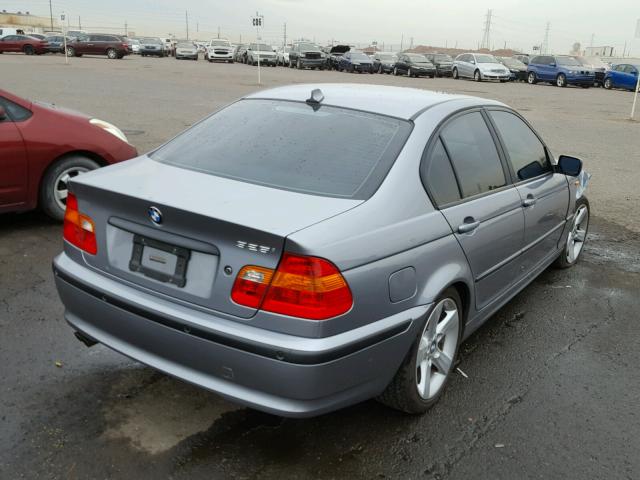 WBAET37474NJ46070 - 2004 BMW 325 I SILVER photo 4