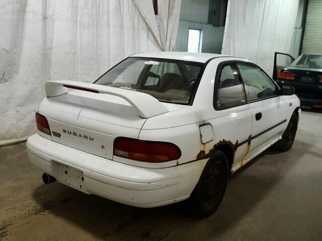 JF1GM43551G401995 - 2001 SUBARU IMPREZA L WHITE photo 4