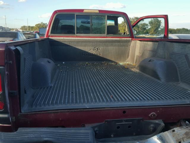 1B7HC16Y7TS563598 - 1996 DODGE RAM 1500 RED photo 6