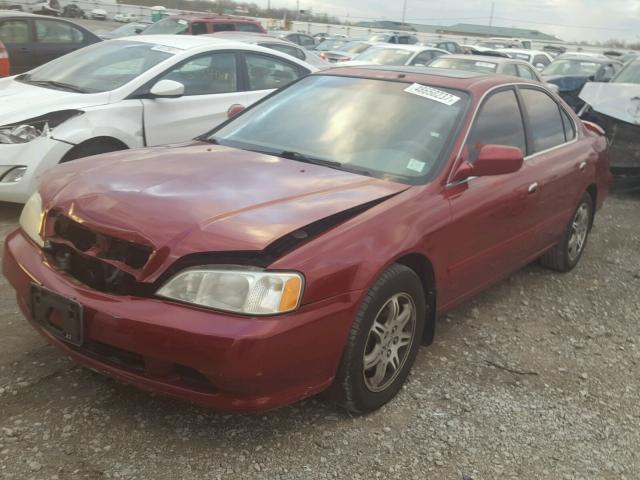 19UUA5654XA048721 - 1999 ACURA 3.2TL MAROON photo 2