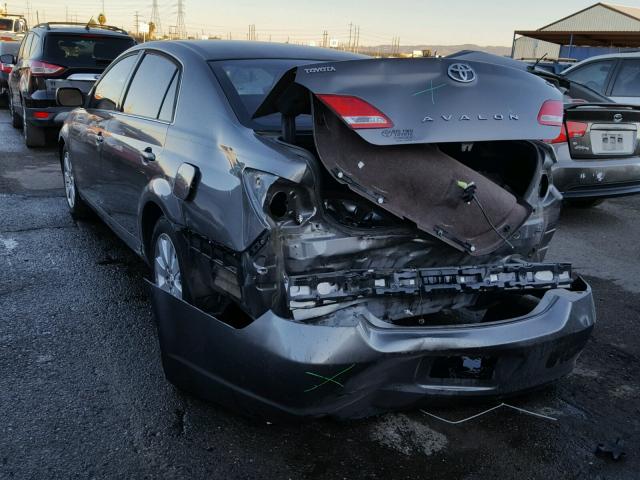 4T1BK36B57U175789 - 2007 TOYOTA AVALON XL GRAY photo 3