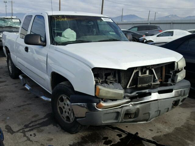 2GCEK19T931157697 - 2003 CHEVROLET SILVERADO WHITE photo 1