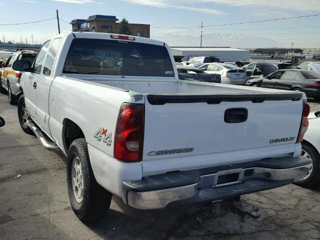 2GCEK19T931157697 - 2003 CHEVROLET SILVERADO WHITE photo 3