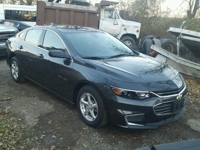 1G1ZB5STXJF105514 - 2018 CHEVROLET MALIBU LS GRAY photo 1