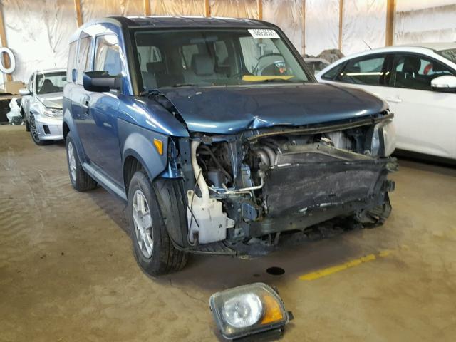 5J6YH28358L016009 - 2008 HONDA ELEMENT LX BLUE photo 1