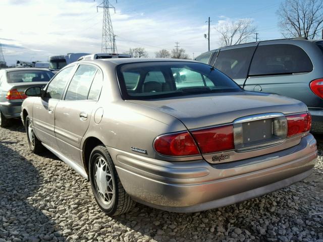 1G4HR54K42U190538 - 2002 BUICK LESABRE LI GOLD photo 3