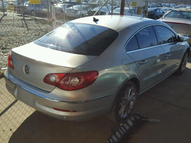 WVWHL73C99E509688 - 2009 VOLKSWAGEN CC LUXURY SILVER photo 4