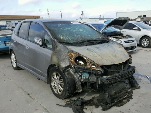 JHMGE88429S003326 - 2009 HONDA FIT SPORT SILVER photo 1