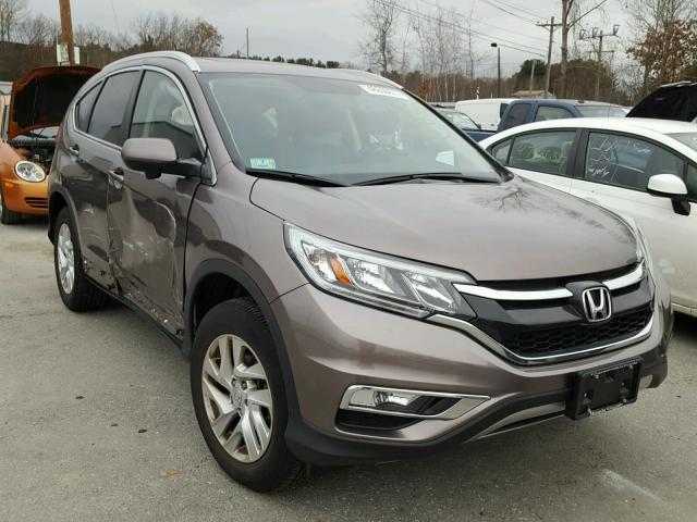 5J6RM4H75FL087786 - 2015 HONDA CR-V EXL GRAY photo 1