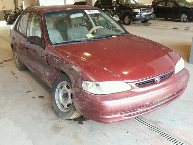 2T1BR12EXXC123348 - 1999 TOYOTA COROLLA VE RED photo 1