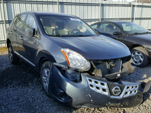 JN8AS5MV1DW626102 - 2013 NISSAN ROGUE S BLUE photo 1