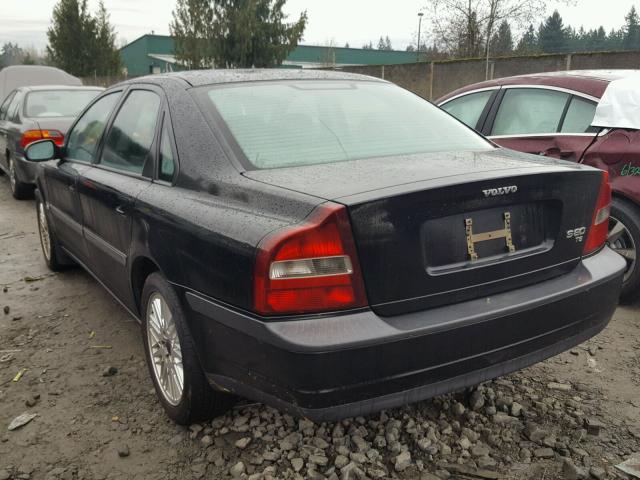 YV1TS90D8X1016668 - 1999 VOLVO S80 T6 TUR BLACK photo 3