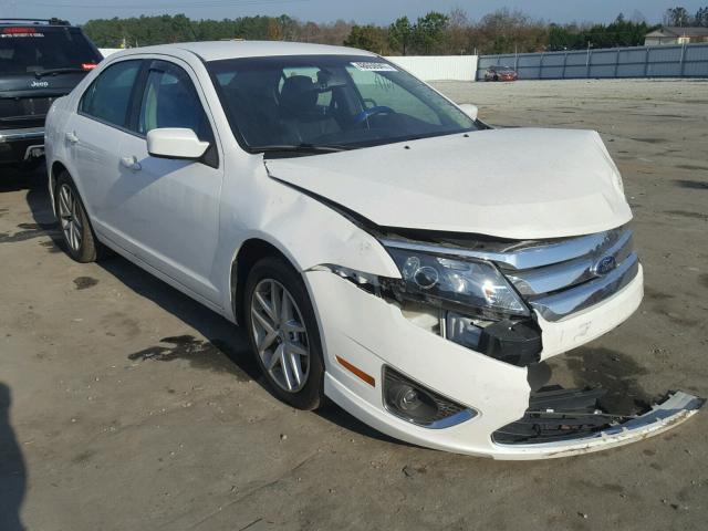 3FAHP0JG5BR252099 - 2011 FORD FUSION SEL WHITE photo 1