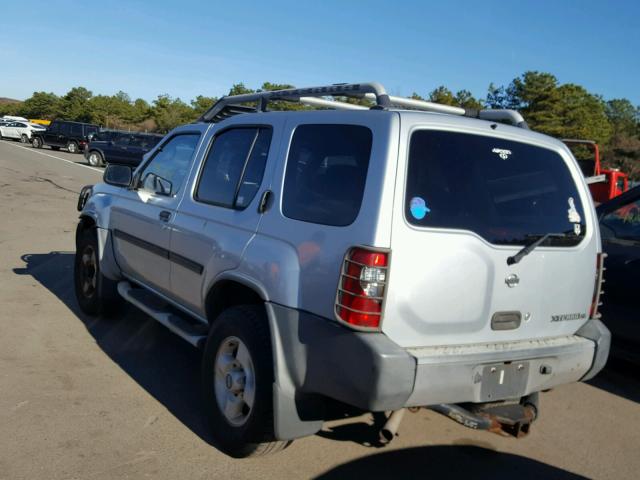 5N1ED28Y01C562136 - 2001 NISSAN XTERRA XE GRAY photo 3