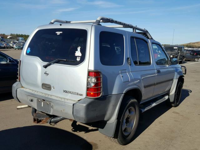 5N1ED28Y01C562136 - 2001 NISSAN XTERRA XE GRAY photo 4