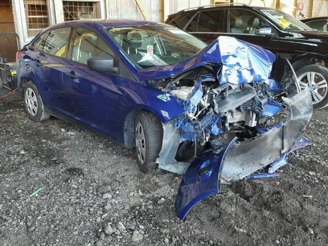 1FAHP3E20CL308658 - 2012 FORD FOCUS S BLUE photo 1