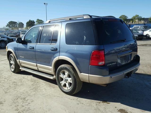 1FMDU74WX5ZA26827 - 2005 FORD EXPLORER E BLUE photo 3