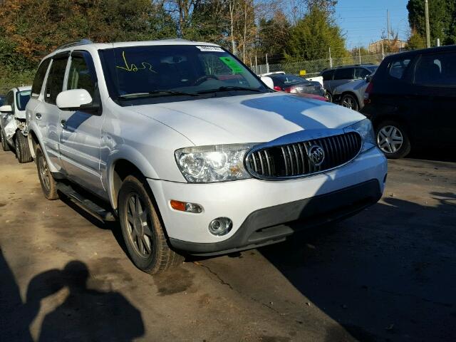 5GADT13S462278149 - 2006 BUICK RAINIER CX WHITE photo 1