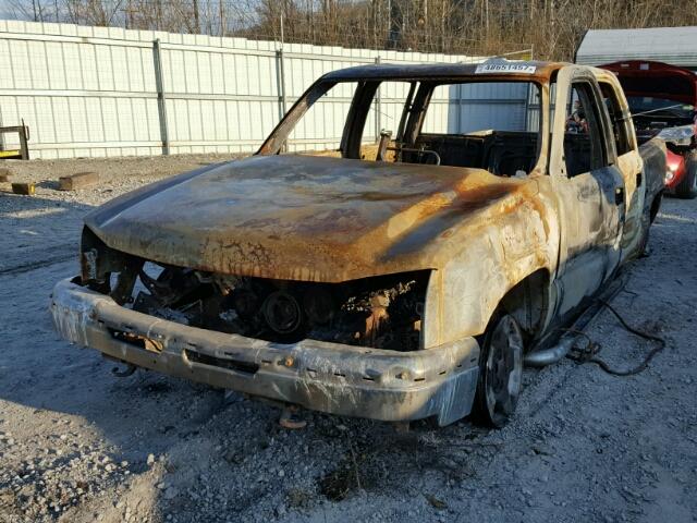 2GCEK13T761246486 - 2006 CHEVROLET SILVERADO BURN photo 2