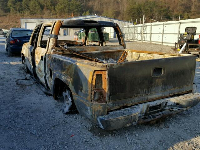 2GCEK13T761246486 - 2006 CHEVROLET SILVERADO BURN photo 3