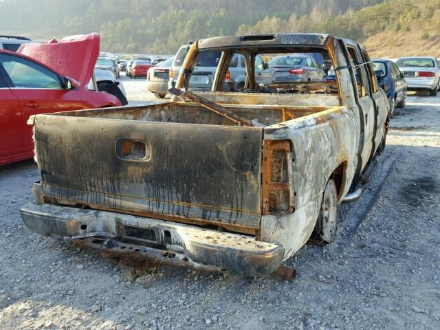 2GCEK13T761246486 - 2006 CHEVROLET SILVERADO BURN photo 4