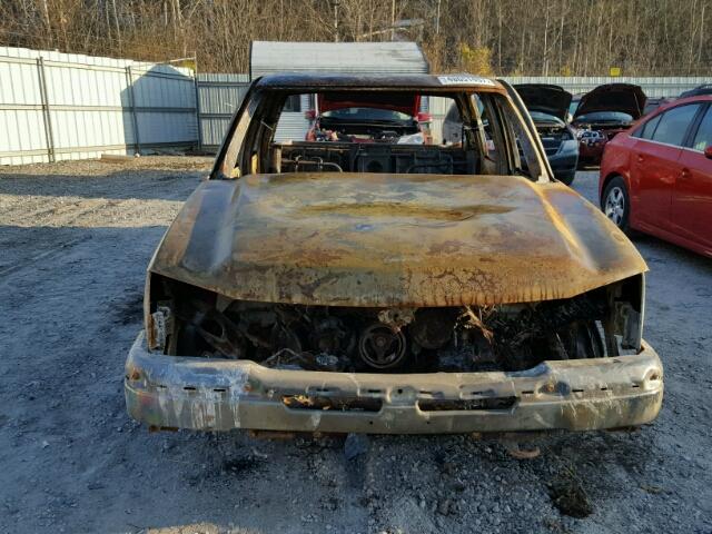 2GCEK13T761246486 - 2006 CHEVROLET SILVERADO BURN photo 9