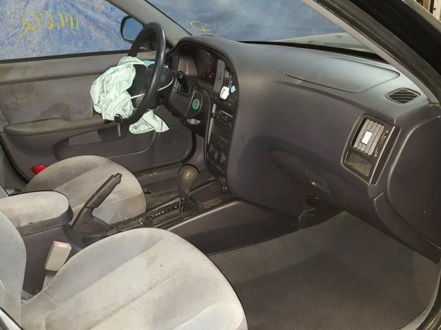 KMHDN46D85U077733 - 2005 HYUNDAI ELANTRA GL BLACK photo 5