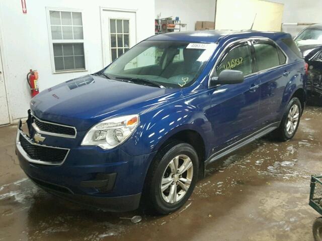 2CNALBEW9A6212940 - 2010 CHEVROLET EQUINOX LS BLUE photo 2