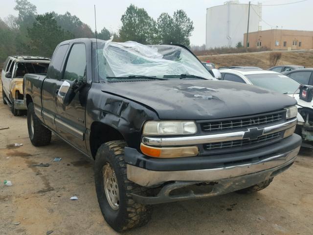 1GCEK19T5XE180995 - 1999 CHEVROLET SILVERADO BLACK photo 1