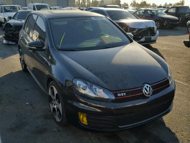 WVWHD7AJ0AW357460 - 2010 VOLKSWAGEN GTI BLACK photo 1