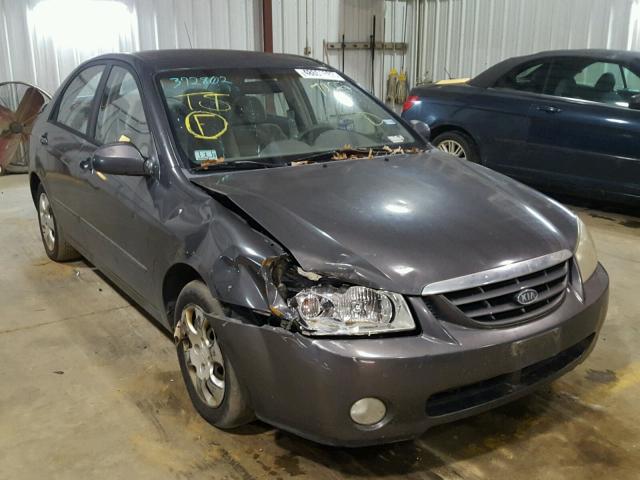 KNAFE121745017925 - 2004 KIA NEW SPECTR GRAY photo 1