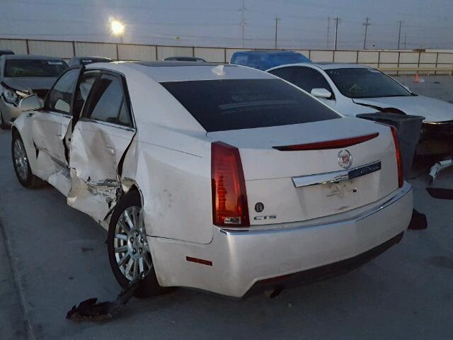 1G6DE5E53C0102727 - 2012 CADILLAC CTS LUXURY WHITE photo 3