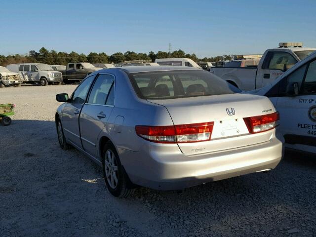 1HGCM66513A068637 - 2003 HONDA ACCORD EX SILVER photo 3