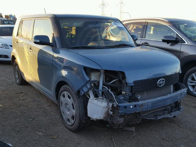 JTLKE50E181036650 - 2008 TOYOTA SCION XB BLUE photo 1