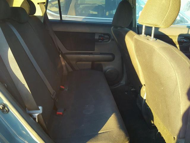 JTLKE50E181036650 - 2008 TOYOTA SCION XB Azul foto 6