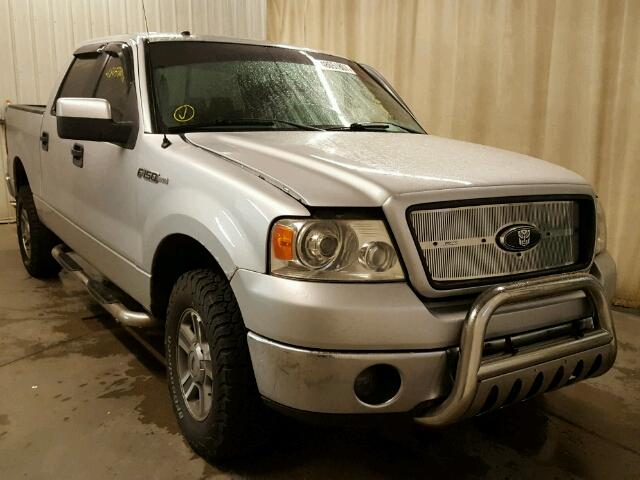 1FTPW14576KD52871 - 2006 FORD F150 SUPER SILVER photo 1