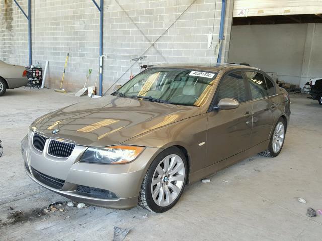 WBAVB17556NK32139 - 2006 BMW 325 I AUTO GOLD photo 2