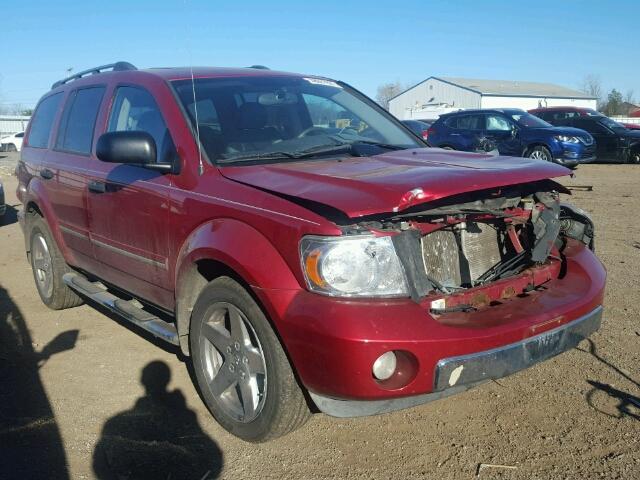 1D8HB58P47F572368 - 2007 DODGE DURANGO LI MAROON photo 1